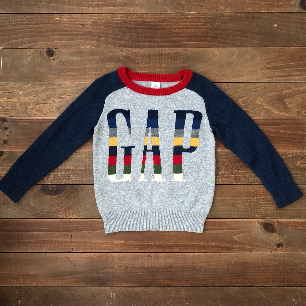 Gap Logo Wool Blend Sweater